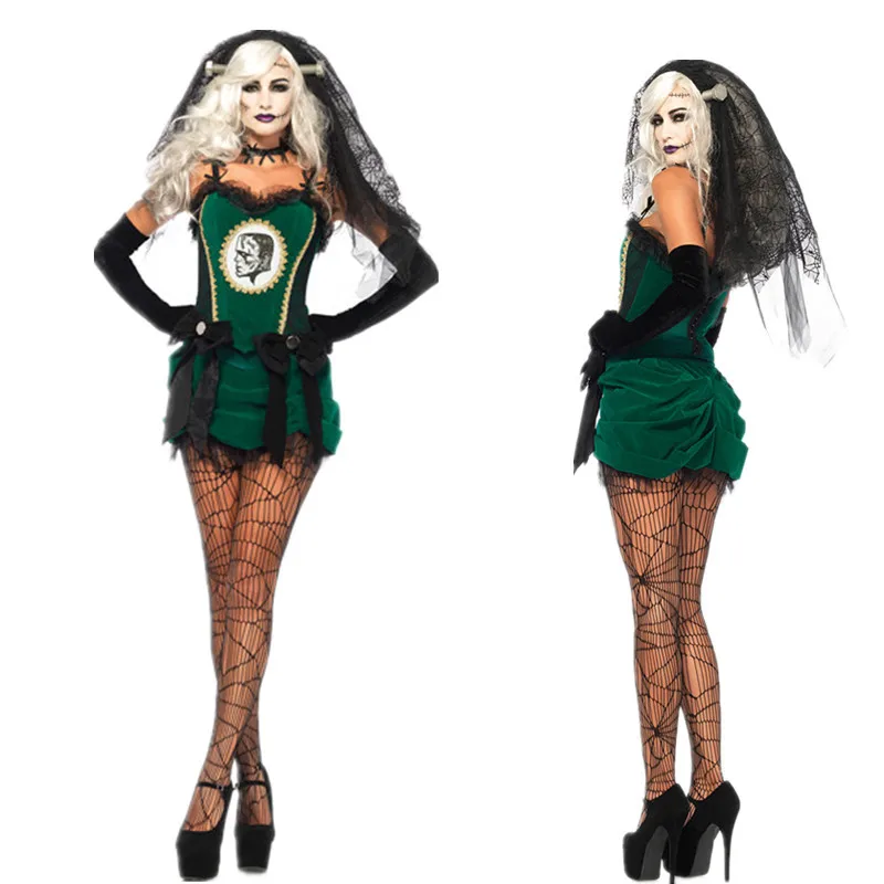

Halloween Clothing Ghost Baby Ghost Bride Movie Character Cosplay Clothes Dry Zombie Vampire Queen Bar Costume