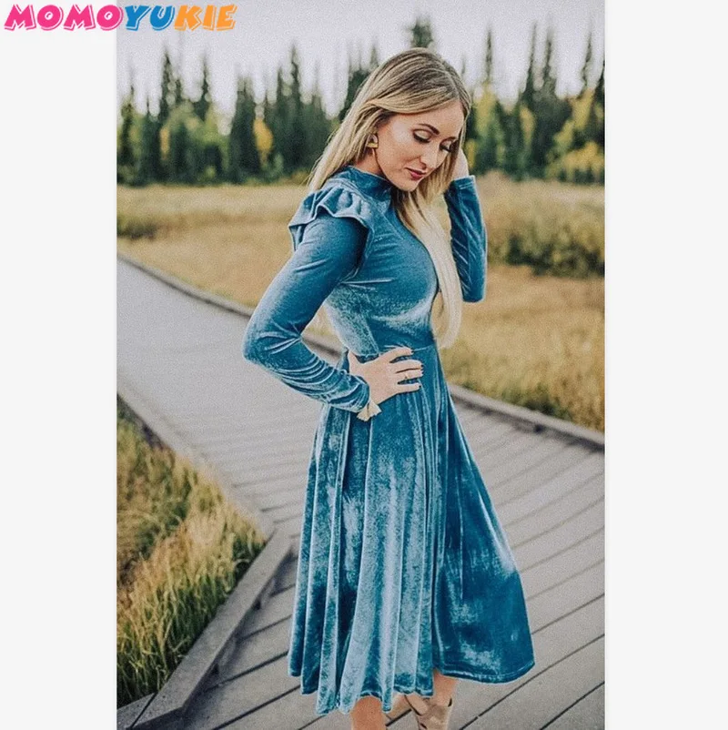 Новые платья для мамы и дочки длинное бархатное платье без рукавов Одежда для мамы и дочки платье для мамы и дочки Семейные комплекты