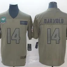 Мужской взрослый Нью-Йорк высокого качества Джетс Сэм дарнольд 14 Джерси