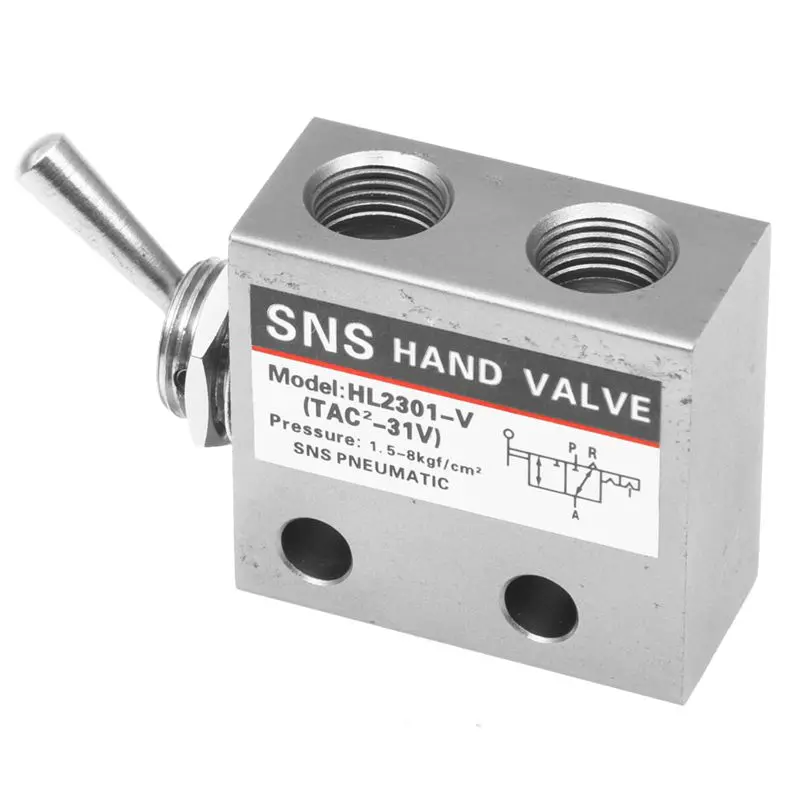 

Carbon Steel Pneumatic Knob Switch Valve HL-2301-V