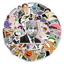 

10/30/50pcs TV Show The Office Stickers Skateboard Fridge Guitar Travel Motorcycle Luggage Classic Toy Cool Stickers Wholesale