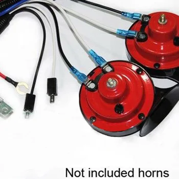 

Heat resistant Horn Wiring Harness 60 inches 1 Set Useful Efficient Car