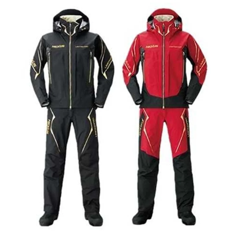 New Waterproof Fishing clothing Set Long sleeve GORE-TEX PACKLITE 123R Spring Quick Drying Outdoors Breathable Fishing Coat