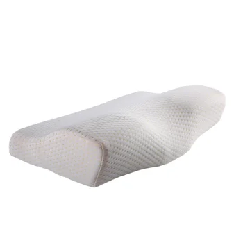 

Health Cervical Pillow Three Color Memory Foam Bedding Pillow Neck Protection Butterfly Shaped Slow Rebound Pillow Home Textiles