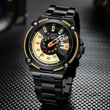CURREN лидирующий бренд роскошные мужские повседневные модные спортивные часы мужские часы с датой полностью стальные кварцевые наручные часы Relogio Masculino
