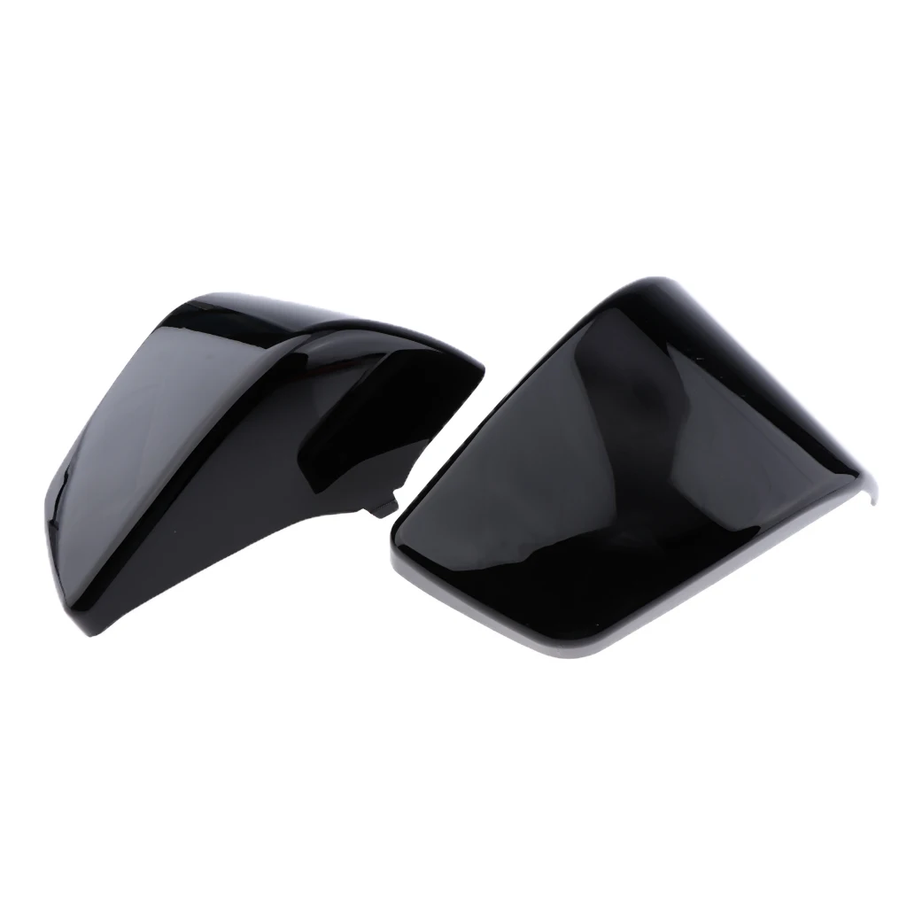 

290 x 200 mm Battery Side Fairing Cover Black Metal for Honda Shadow ACE VT 400 1997-03