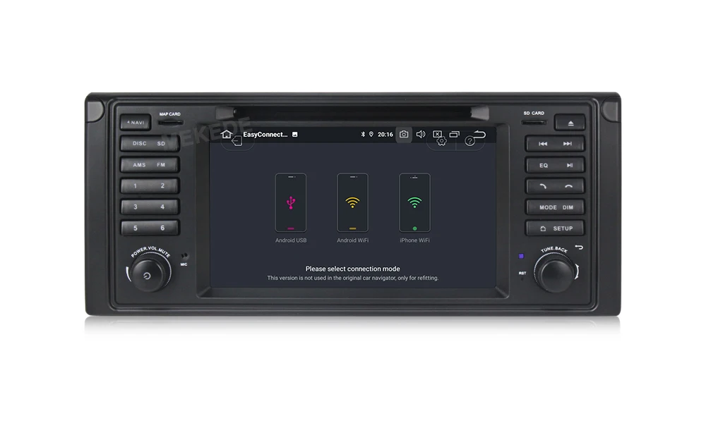 Clearance MEKEDE PX5 7"HD IPS 8 Core Android 9.0 GPS Navigation Car DVD Player for BMW E39 5 Series/M5 1997-2003 with DSP RDS Canbus 31