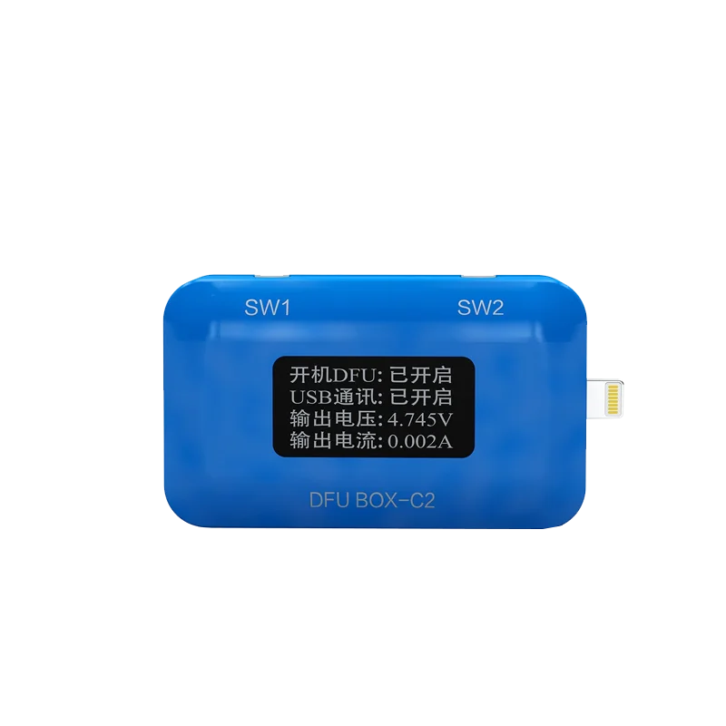

JCID DFU BOX-C2 one button forced into DFU brush current detection motherboard mobile phone fast detection