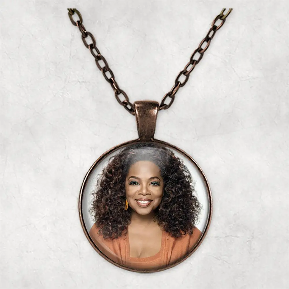 Oprah Winfrey индивидуальное фото ожерелье ювелирные изделия с картинами s подвески