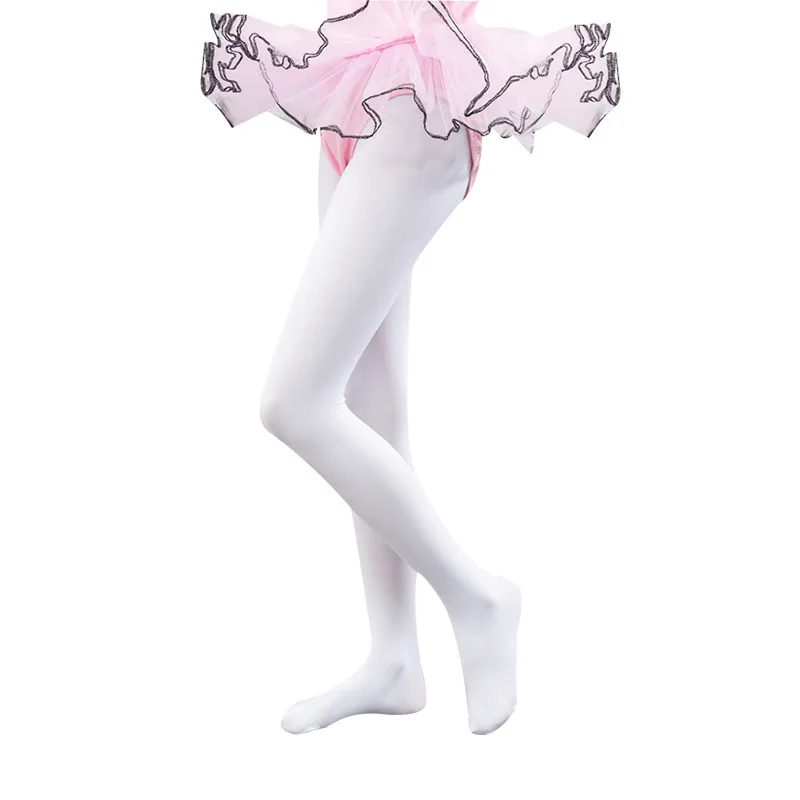 Тонкие модные колготки для девочек 3 шт./лот детские бархатные Детские однотонные