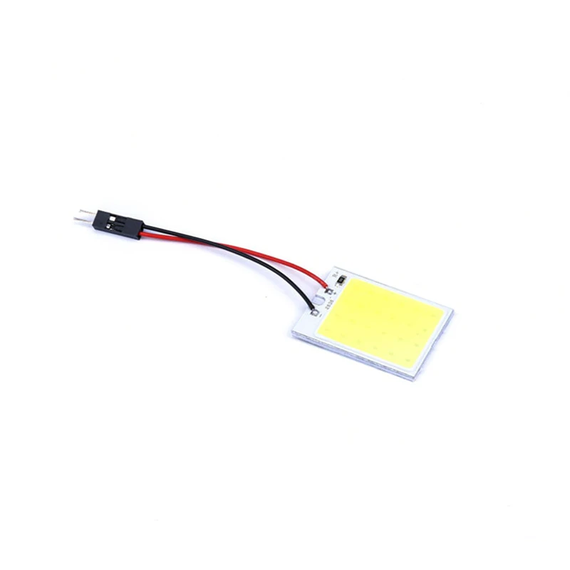 T10 W5W C10W COB светодиодный светильник с 3 Вт 12В двойной клейкие у основания 18 24 36 48