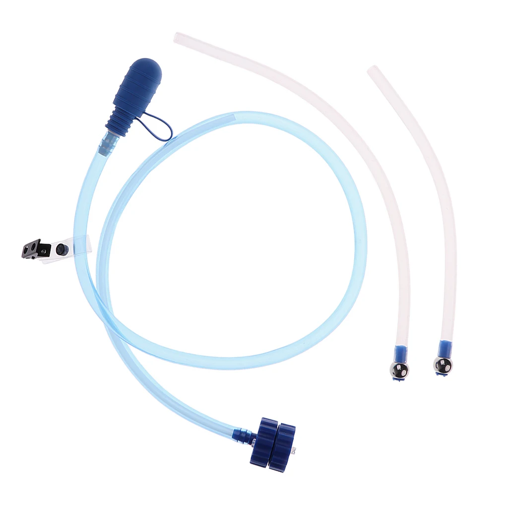 Leakproof Water Bottle Hose Hydration Reservoir Pack Universal Backpack System Kit