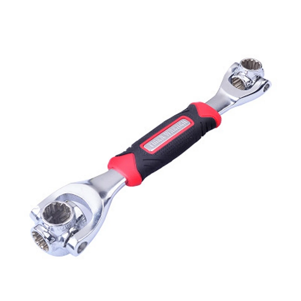 

360 Degree Rotary Adjustable Socket Steel Screws Nuts Bolts Spanner Universal Car Repair Tool 52 in 1 Tiger Wrench Tools Socket