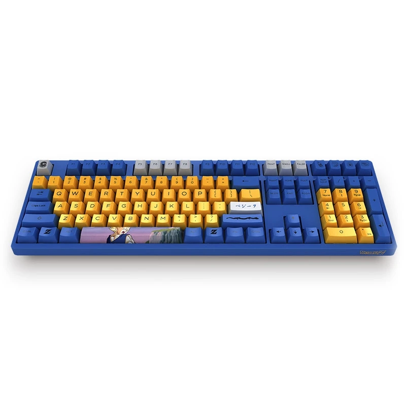 AKKO 3108 V2 Механическая игровая клавиатура DragonBall Z Vegeta 108 Key Dyesub PBT Keycaps Cherry MX