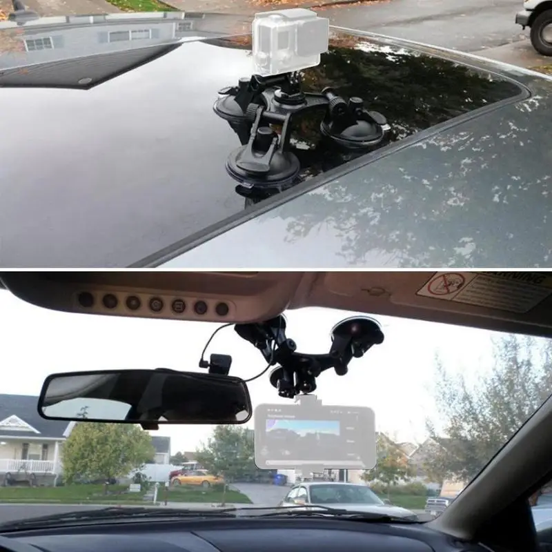 7 см автомобильный держатель на присоске Кронштейн для GOPRO hero камера экшн 3/3+/4 камера стабилизатор 2 DSLR аксессуар F9S4