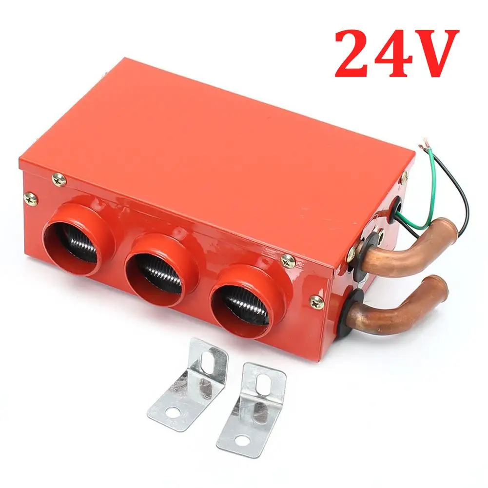 12V24V 3 отверстия многофункциональный автомобильный обогреватель лобового стекла Defogger Defroster вспомогательный обогреватель для RV, Автоприцеп, грузовики, лодки