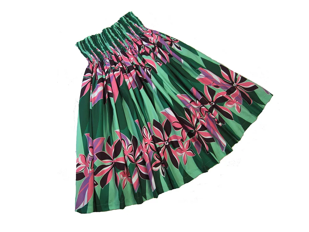 スカート hula 女性用フローラルフラスカート,3色,HS00014-1 12ピース/ロット