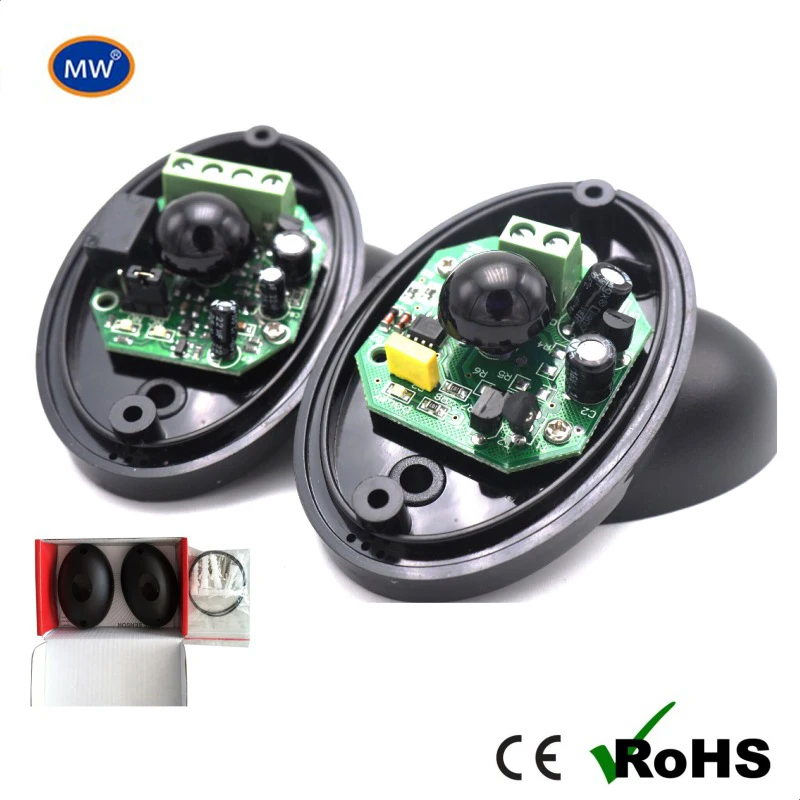 

MW IP55 Automated Gate Safe Infrared Detector Sensor/ Swing /Sliding/Garage Gate / Door Safety Infrared Photocells