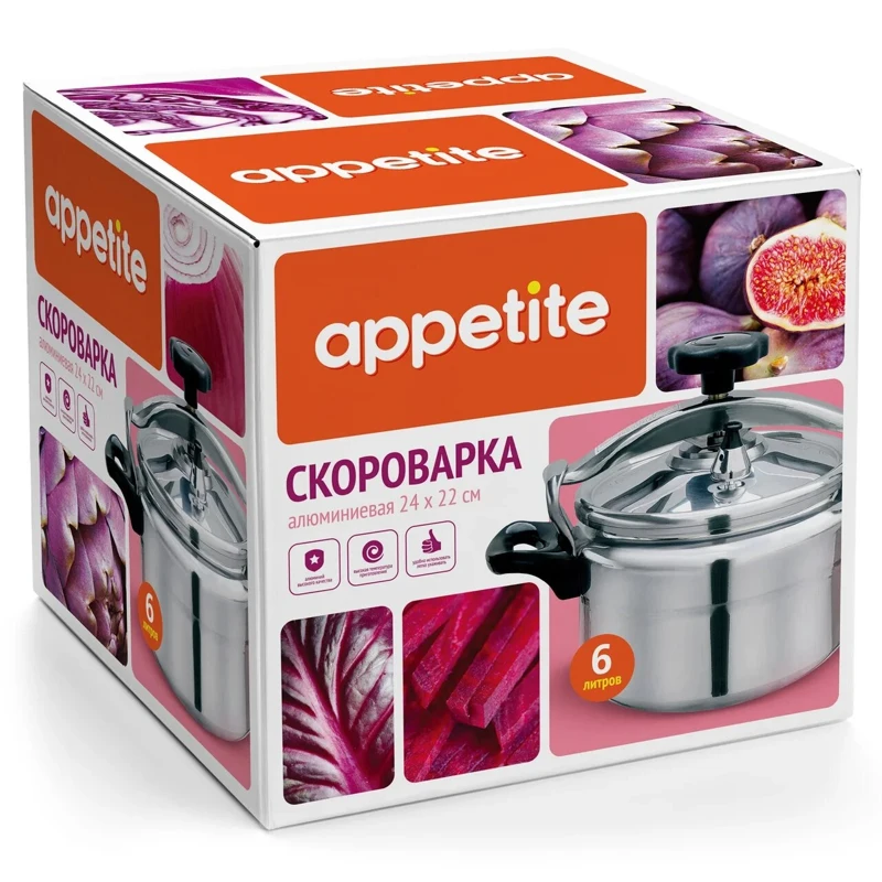 Скороварка Appetite 6л|Кастрюля-скороварка| |