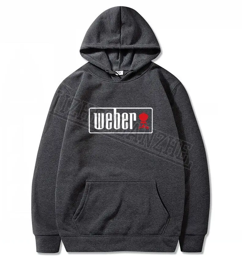 Весна Осень Weber Outdoorsy древесный уголь барбекю новые толстовки мужские летние стильные модные Swag мужские wo мужские толстовки Топы