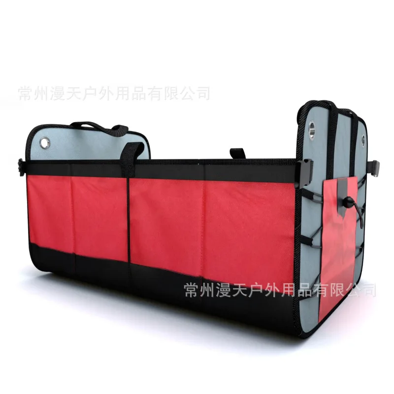 

Sky 1680d Oxford Cloth Car Back Seat Rear Box Storage Box Large Foldable Easy to Carriable Storage Box