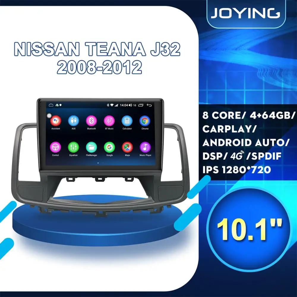 Мультимедийный плеер для Nissan Teana J32 2008 2012 стерео система под управлением Android с IPS