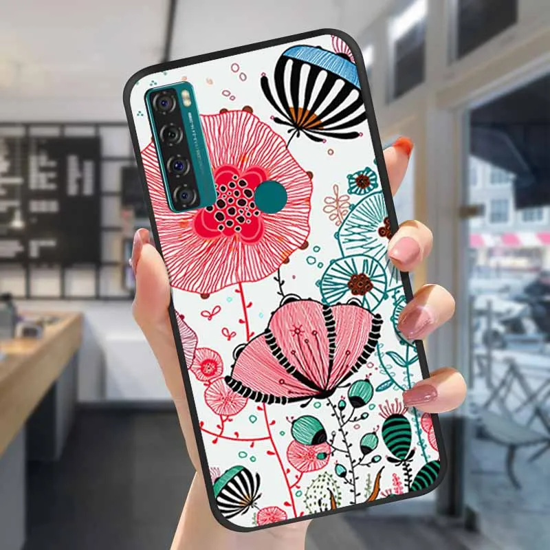 3D Relief Silicone Cartoon Embossed Covers - Durable Back Case Bumper Coque