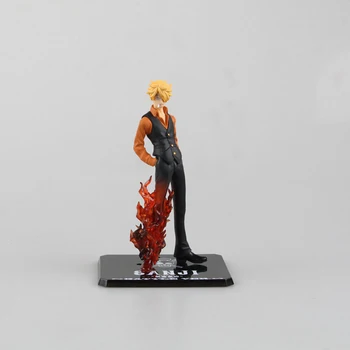 

15cm anime one piece sanji PVC action figure toys anime Flame leg Combat version sanji dolls collectible model Toys kid gift