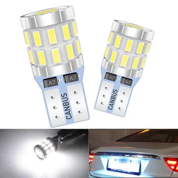 

2x W5W T10 168 LED Bulb Canbus white Car Side Marker License Plate Light For Hyundai Tucson Creta Kona IX35 Solaris Accent I30