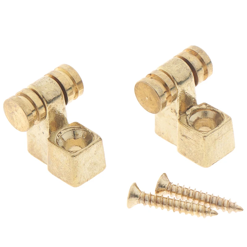 2Pcs Electric Guitars Roller String Trees Retainer Mounting Tree Guide Electric Guitar Parts Replacement Accessories