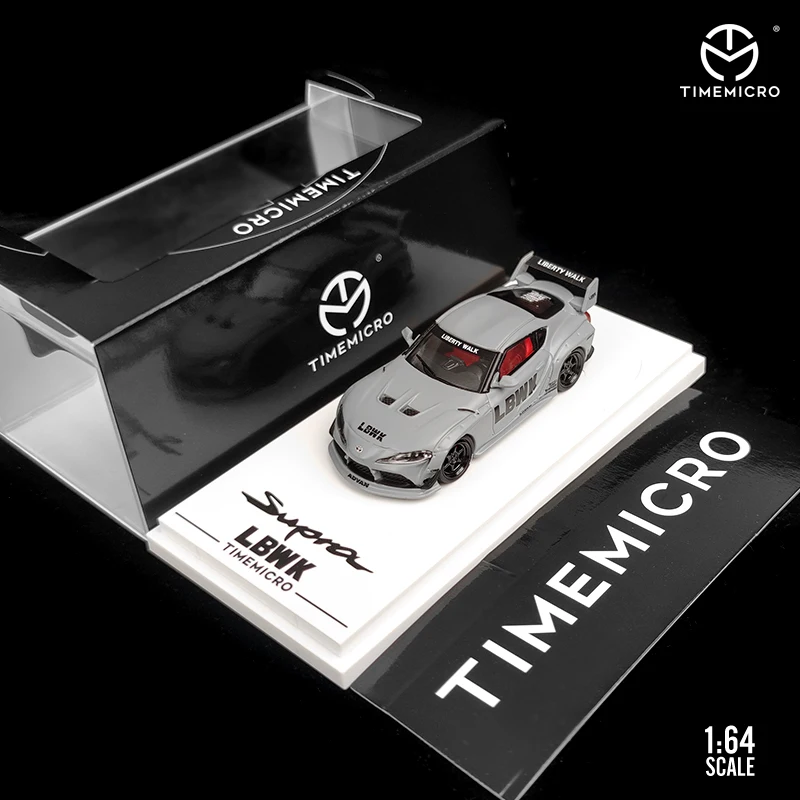 Coleção de Modelos de Carros de Liga Timemicro Jump Light Versão Mazda Rx-7 Foguete Coelho Rx7 Toyota Supra Lbwk Fundido 1:64 4 High Quality Brinquedos e hobbies
