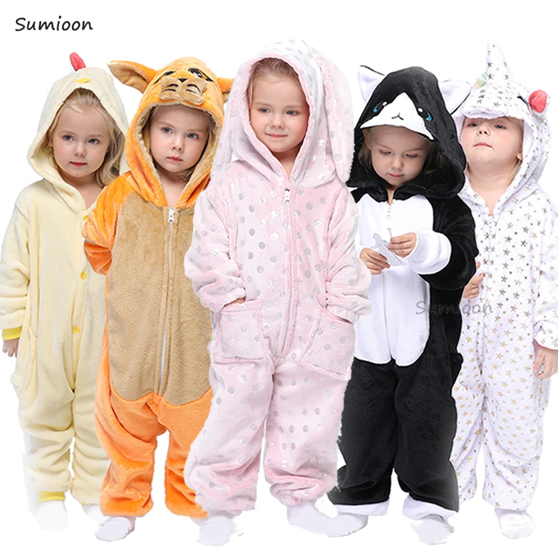 Children Rabbit Pajamas Boy Girl Cartoon Animal Cosplay Pyjama Onesie Kids Kigurumi Unicorn Sleepwear Hoodie Costume Jumspuit Children Rabbit Pajamas Boy Girl Cartoon Animal Cosplay Pyjama Onesie Kids Kigurumi Unicorn Sleepwear Hoodie Costume Jumspuit