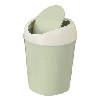 

Practical Design Plastic Desktops Mini Kitchen Living Room Trash Can Garbage Rubbish Holder Living Room Small Organizer