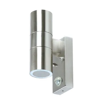 

Home Decor Indoor Walkway Led Outdoor Wall Light Porch Anti Corrosion Stainless Steel Waterproof Infrared Sensor Up Down Garden