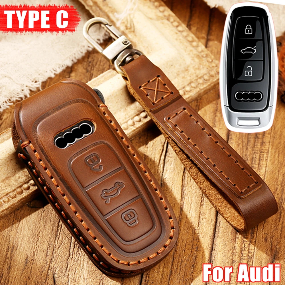 Новое поступление чехол для ключей Audi защитный A6 A5 Q7 S4 S5 A4 B9 A4L 4m TT TTS автомобильных