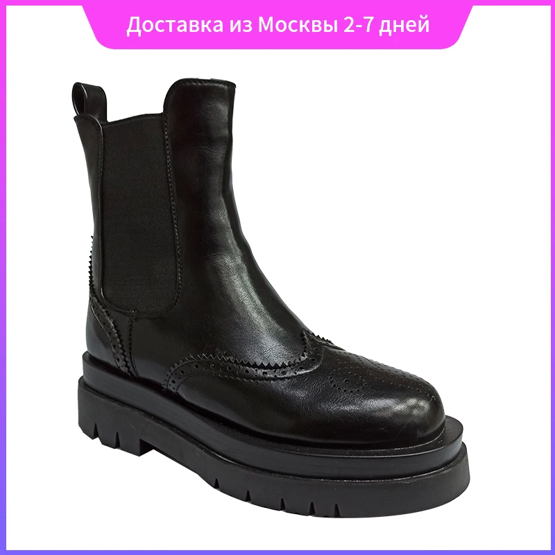 

Women Fashion Thicken Martin Boots Ladies Round Toe PU Leather Non-slip Ankle Boot Women's Comfortable Warm Shoes Winter