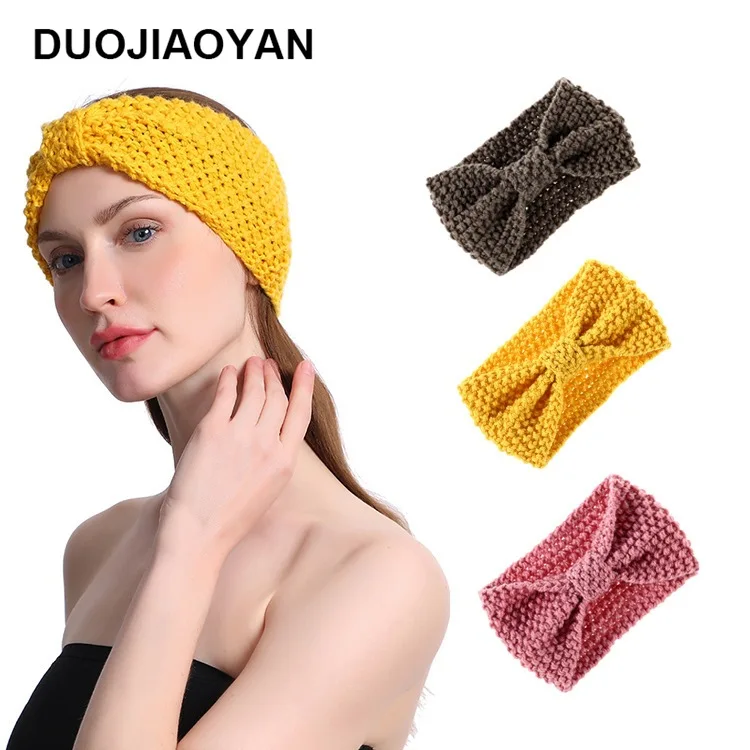 

Multi-Blooming Europe And America Fashion Headband New Style Accessories Knitted Banquet Prom Hair Band Headdress Accessories
