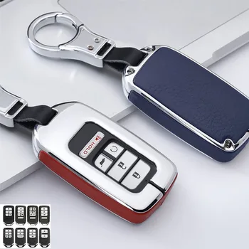 亜鉛合金革スマート車のリモートキーfobケースカバーホルダー用ビュイック、シボレーenclave encore gxラクロスアクセサリー