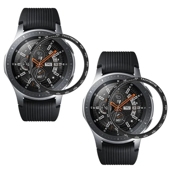 

Gosear Anti Scratch Classic Bezel Ring Adhesive Cover Screen Protector Bezel Styling for Samsung Galaxy Watch Gear S3 Gadgets