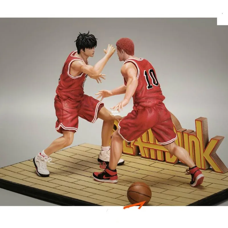1" DUNK статуя Rukawa акаджи, каэде, бюст ханамичи сакураги полный Длина портрет подарок к празднику анимационная фигурка GK Ящик для игрушек 46 см V316
