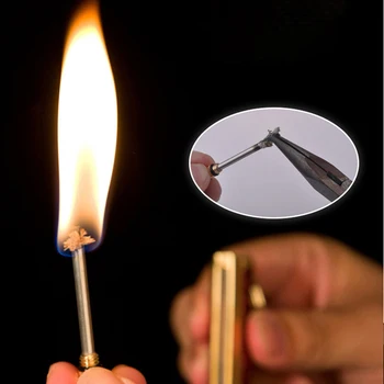 

Waterproof Outdoor Lgnition Electronic Matches Lighters Smoking Accessories Creative Metal Kerosene Lighter Gadgets For Men
