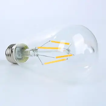 

1*E27 4W Durable Filament Clear Glass Light Bulbs Retro Edison ​LED Filament Bulb Lamp Home Decor Yellow Light High Quality