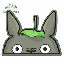 

EARLFAMILY 13cm x 10cm For Totoro Peeking Anime Car Stickers Personality Creative Decal Waterproof Fashion For JDM SUV RV