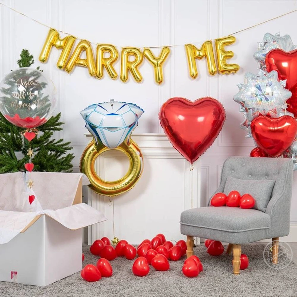 1 комплект розовые золотые серебряные свадебные с надписью MARRY ME фольга воздушные