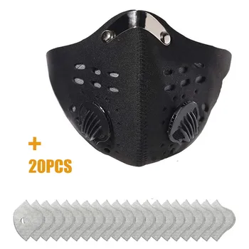 

Towel Unisex 1PC Mouth Cover With 20 Carbon Filter Adjustable Face Air Filter Biking Dryer Towel High Quality Magic Microfiber