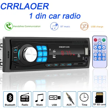 

Car Radio Stereo Audio MP3 Player 12V In-dash Single 1 Din FM Receiver Aux Receiver USB Remote Control Autoradio