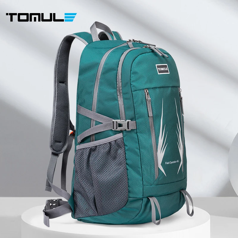 Tomule Waterproof Climbing Backpack Men Camping Hiking Breathable Travel Outdoor Sports Bag 40L Cycling bags | Спорт и развлечения