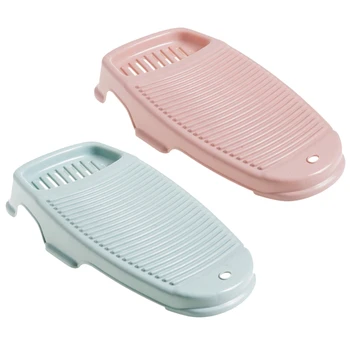 

Thickened Washboard Trumpet Laundry Non-Slip Washboard Household Laundry Tub Plastic Laundry Washboard