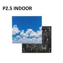 Módulo led P2.5 a todo color, 160x160mm, 64x64 píxeles, rgb, panel de visualización led interior, panel led de 2,5mm