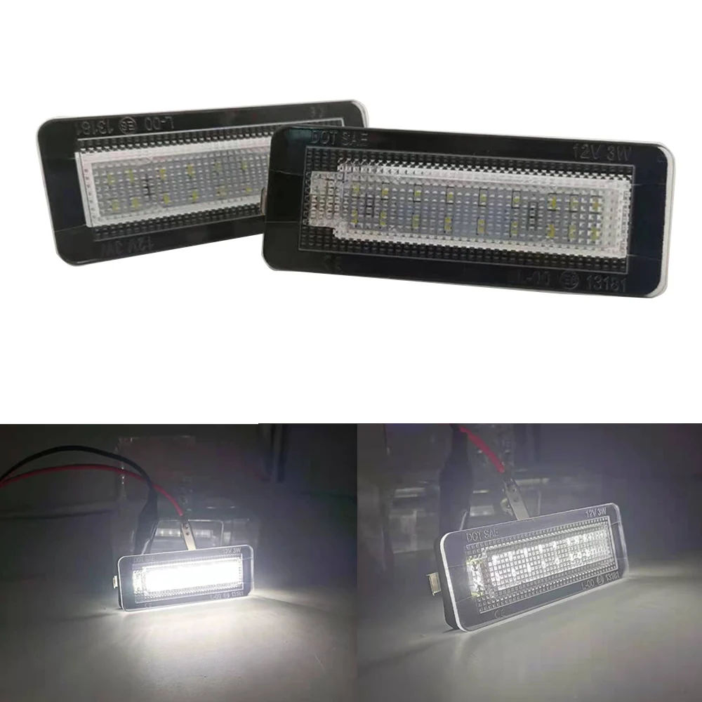 Marlaa 2 шт. 18SMD светодиодный номерной знак Светильник лампы ошибок для Benz Smart Fortwo